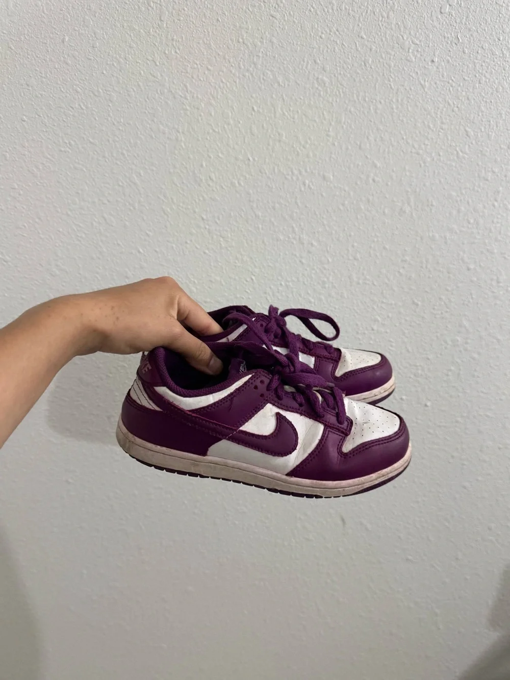 Nike purple dunks